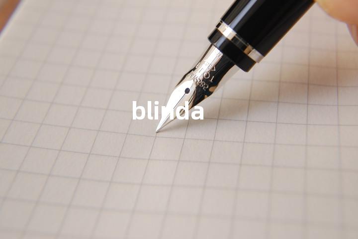 blinda单词图解，单词释义场景配图