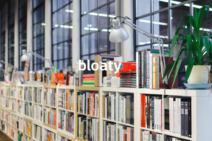 bloaty单词图解，单词释义场景配图