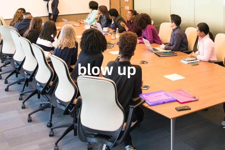 blow up单词图解，单词释义场景配图