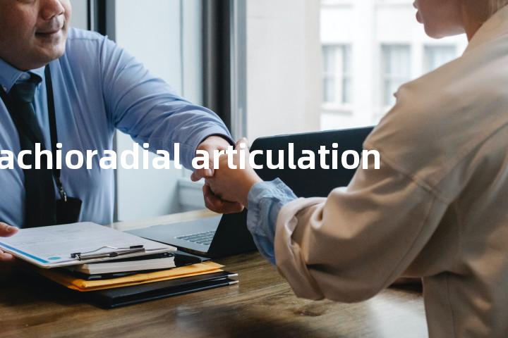 brachioradial articulation单词图解，单词释义场景配图