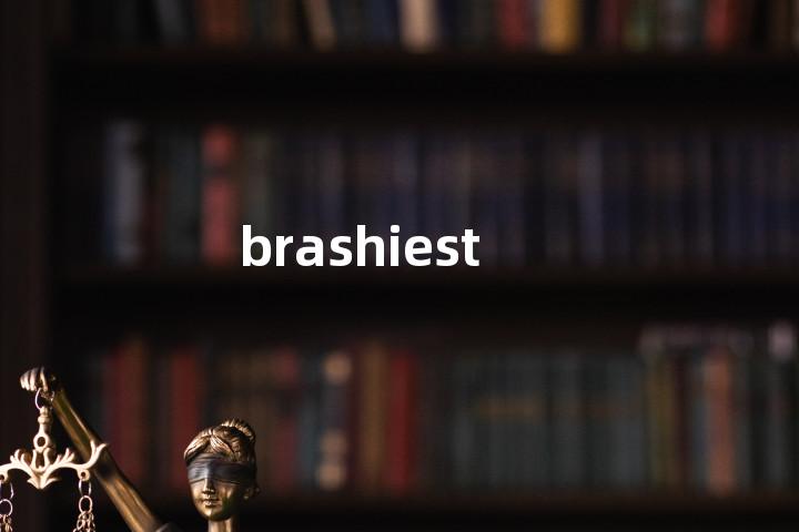 brashiest单词图解，单词释义场景配图