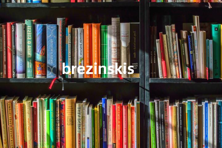 brezinskis单词图解，单词释义场景配图