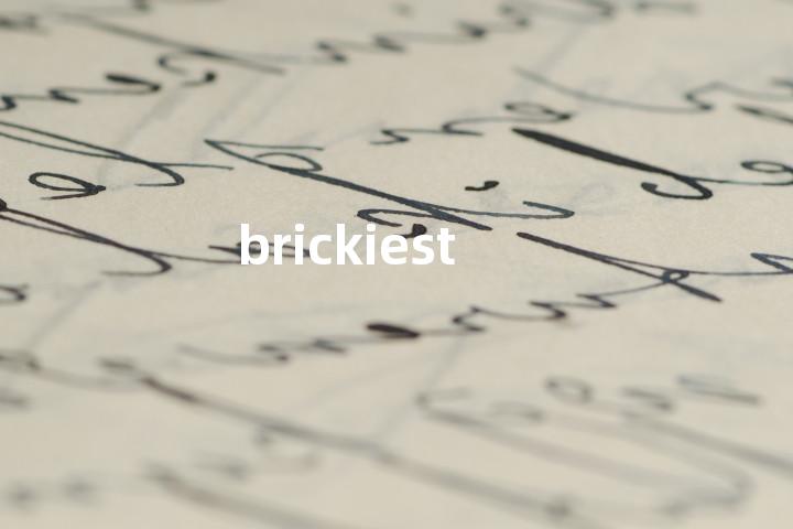 brickiest单词图解，单词释义场景配图