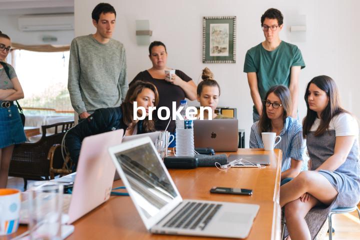 broken