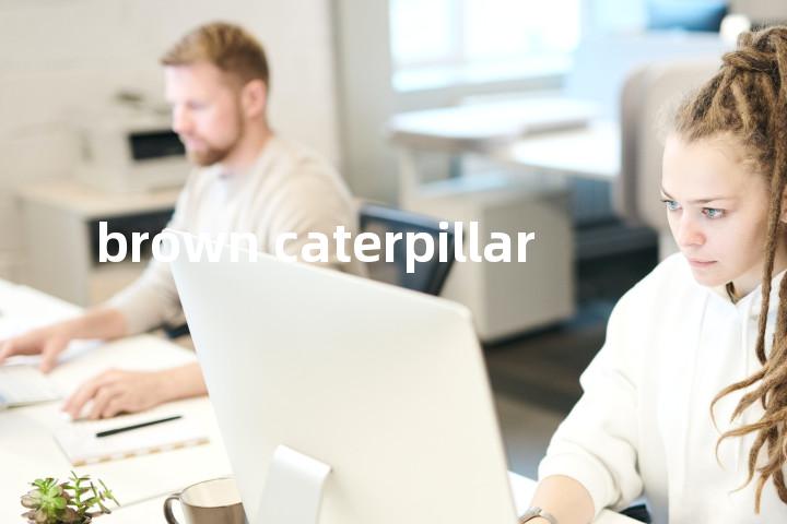 brown caterpillar单词图解，单词释义场景配图