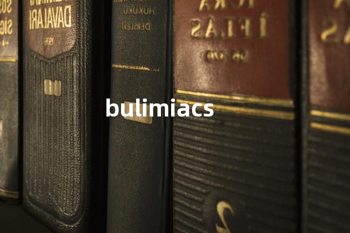 bulimiacs单词图解，单词释义场景配图