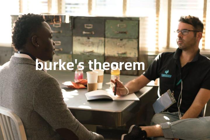 burke's theorem单词图解，单词释义场景配图