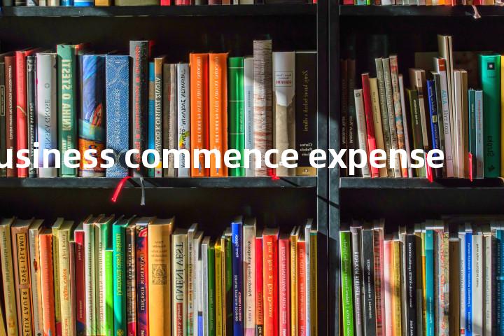 business commence expense单词图解，单词释义场景配图