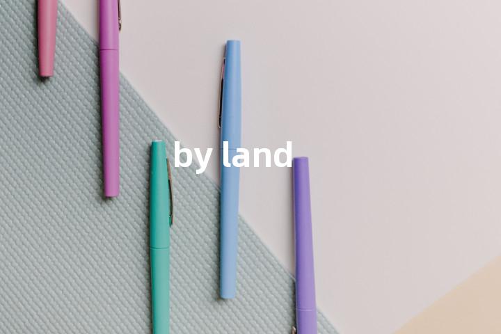 by land单词图解，单词释义场景配图