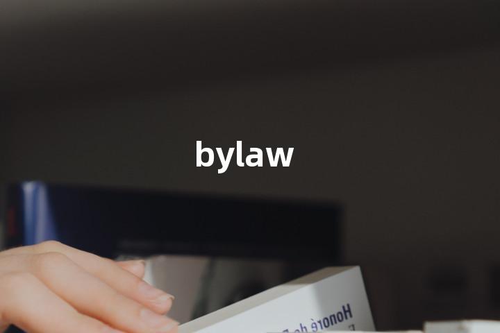 bylaw