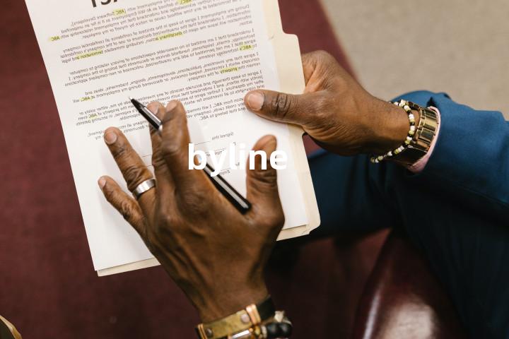 byline
