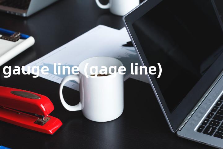 gauge line (gage line)单词图解，单词释义场景配图