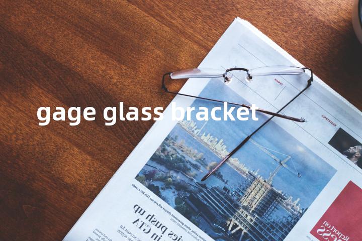 gage glass bracket单词图解，单词释义场景配图