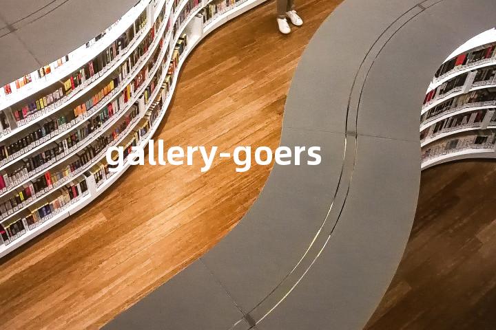 gallery-goers单词图解，单词释义场景配图