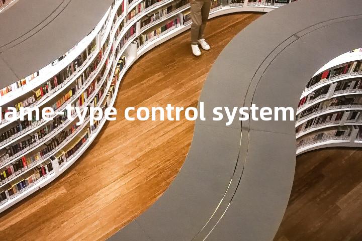 game-type control system单词图解，单词释义场景配图
