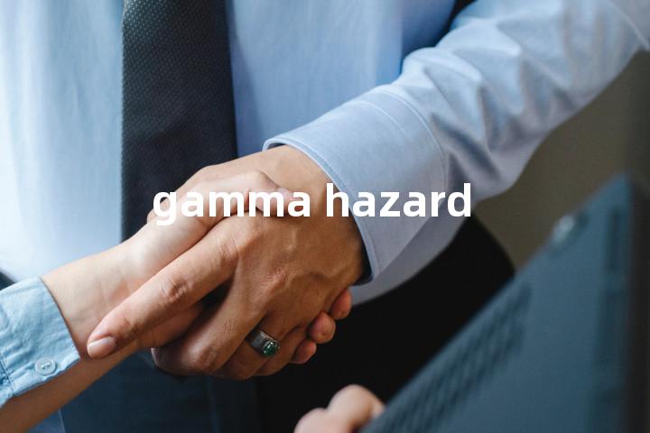gamma hazard单词图解，单词释义场景配图