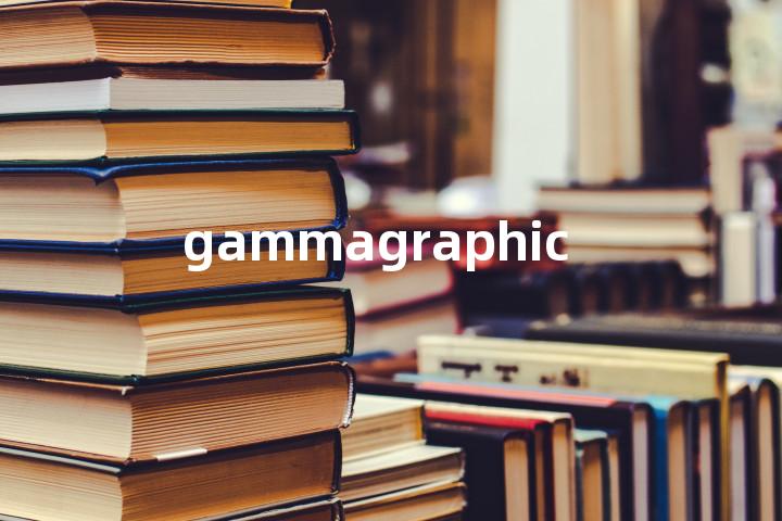 gammagraphic单词图解，单词释义场景配图