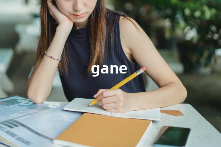 gane单词图解，单词释义场景配图
