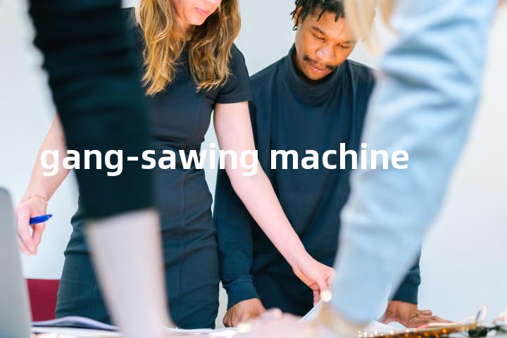 gang-sawing machine单词图解，单词释义场景配图