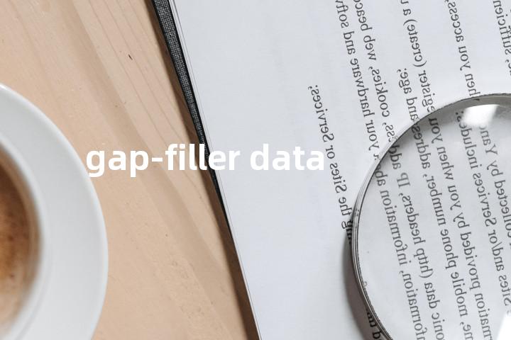 gap-filler data单词图解，单词释义场景配图