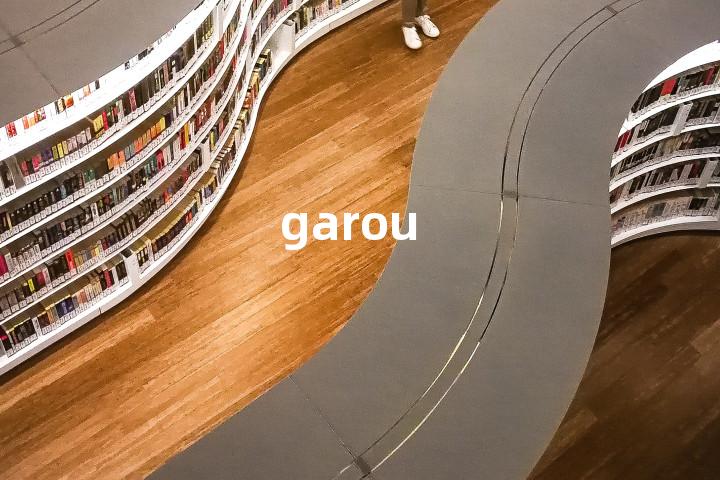 garou单词图解，单词释义场景配图