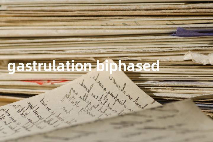 gastrulation biphased单词图解，单词释义场景配图