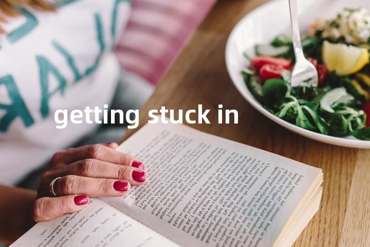 getting stuck in单词图解，单词释义场景配图