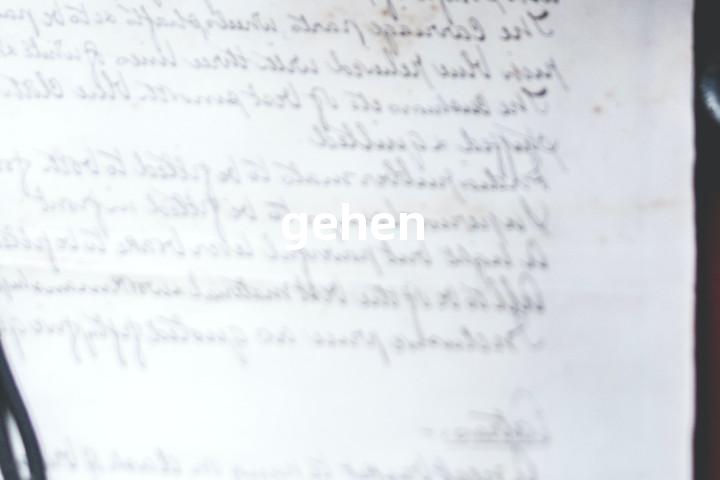 gehen单词图解，单词释义场景配图