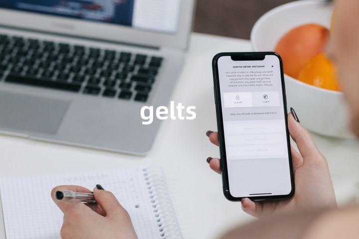 gelts单词图解，单词释义场景配图