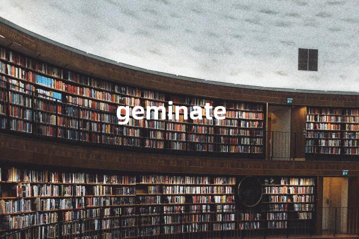 geminate