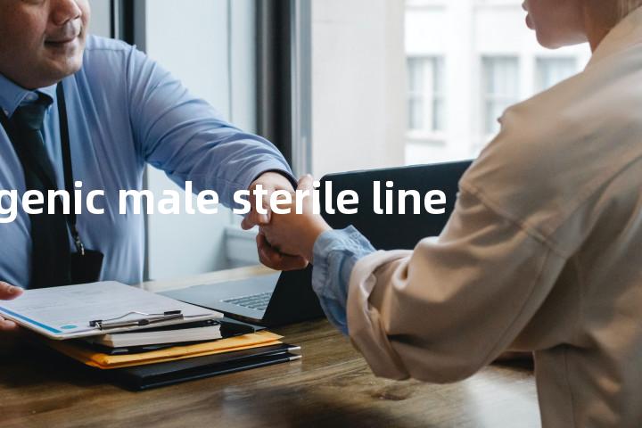 genic male sterile line单词图解，单词释义场景配图