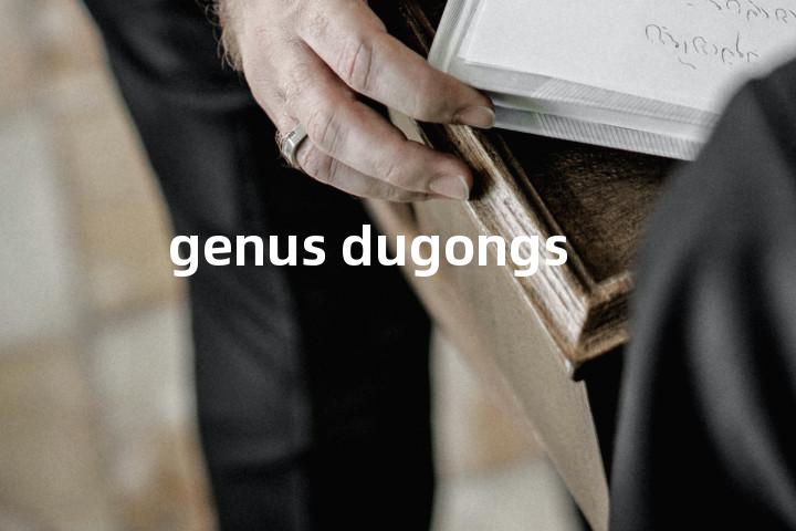 genus dugongs单词图解，单词释义场景配图