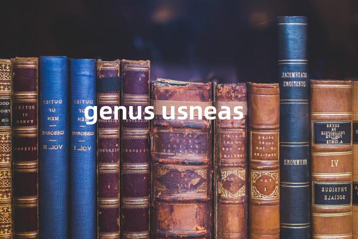 genus usneas单词图解，单词释义场景配图