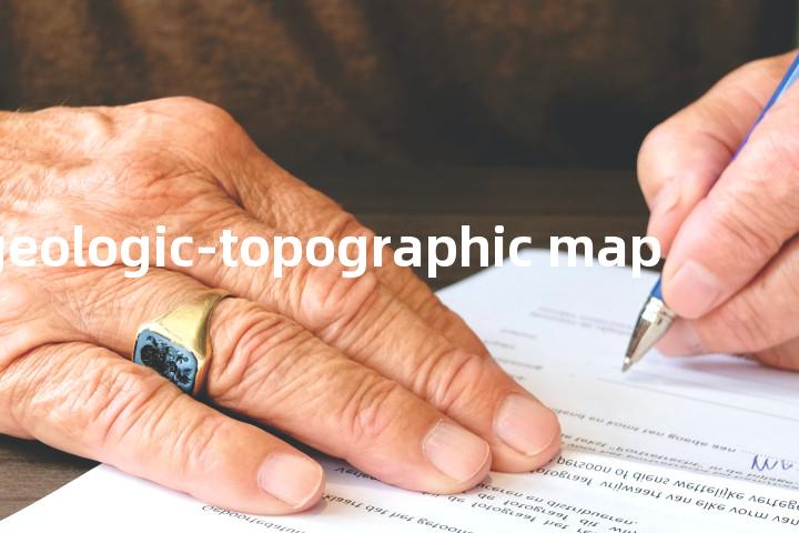 geologic-topographic map单词图解，单词释义场景配图