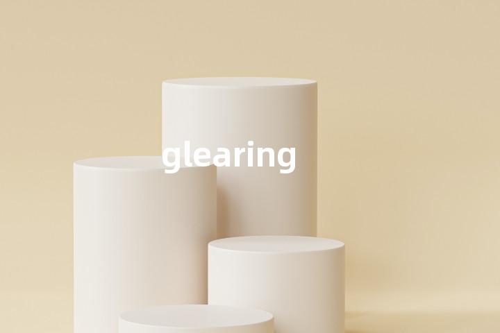 glearing单词图解，单词释义场景配图