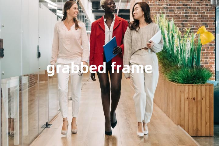 grabbed frame单词图解，单词释义场景配图