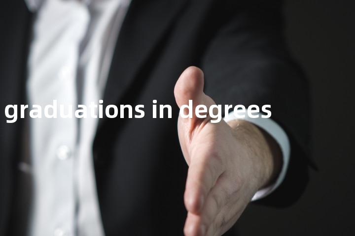 graduations in degrees单词图解，单词释义场景配图
