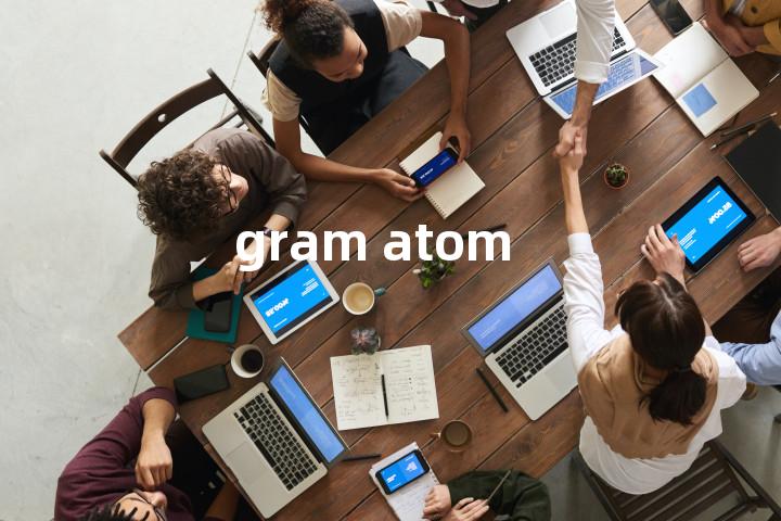 gram atom单词图解，单词释义场景配图