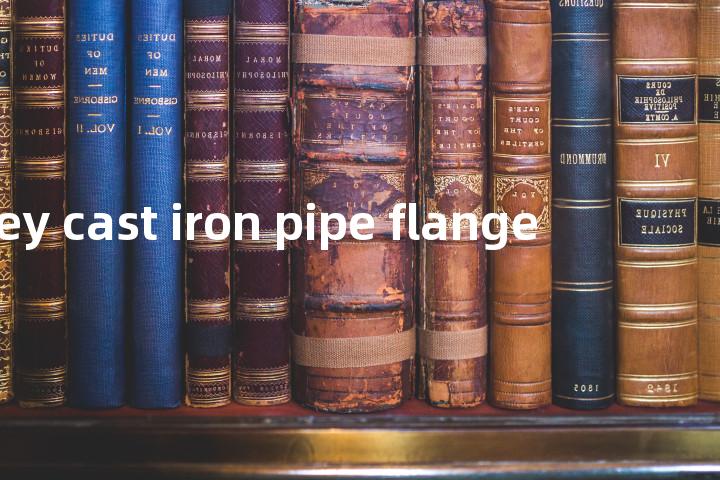 grey cast iron pipe flange单词图解，单词释义场景配图