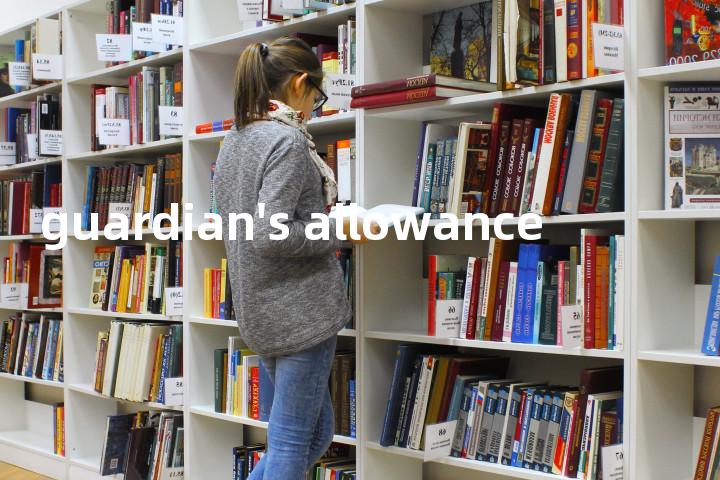 guardian's allowance单词图解，单词释义场景配图