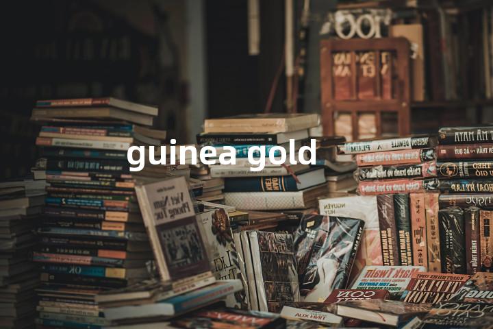 guinea gold单词图解，单词释义场景配图
