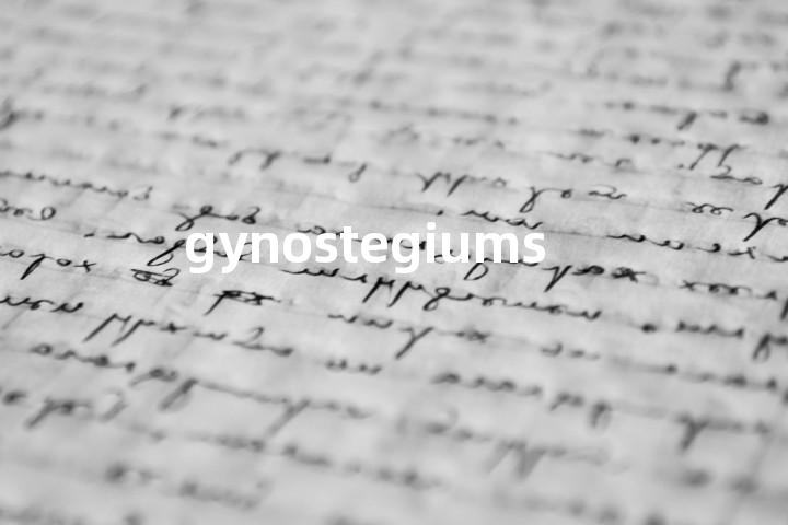gynostegiums单词图解，单词释义场景配图