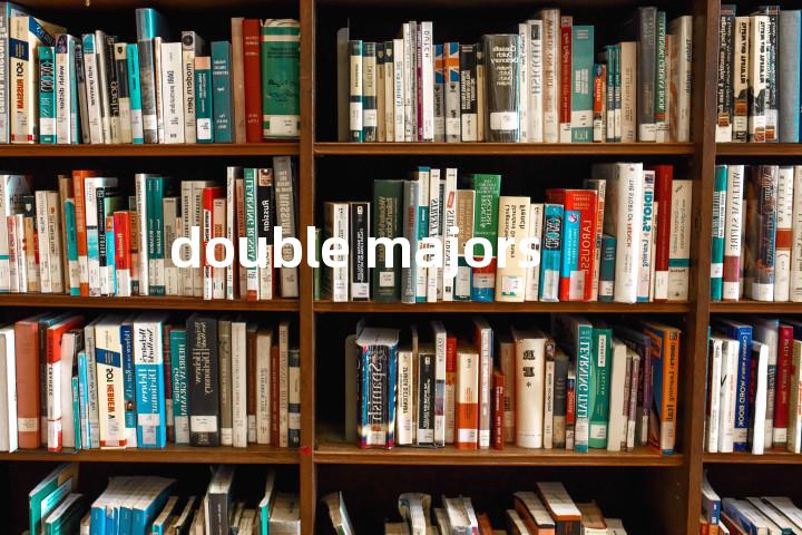 double majors单词图解，单词释义场景配图