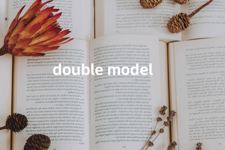 double model单词图解，单词释义场景配图