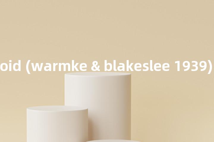 double haploid (warmke & blakeslee 1939)单词图解，单词释义场景配图