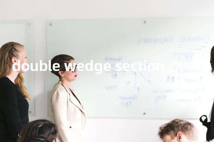 double wedge section单词图解，单词释义场景配图