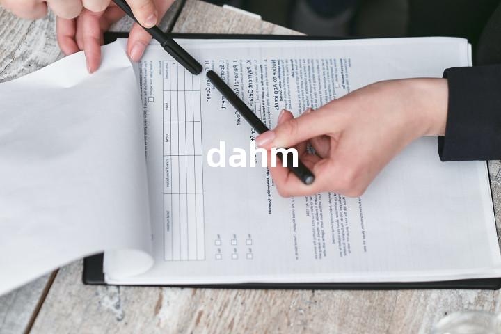 dahm单词图解，单词释义场景配图