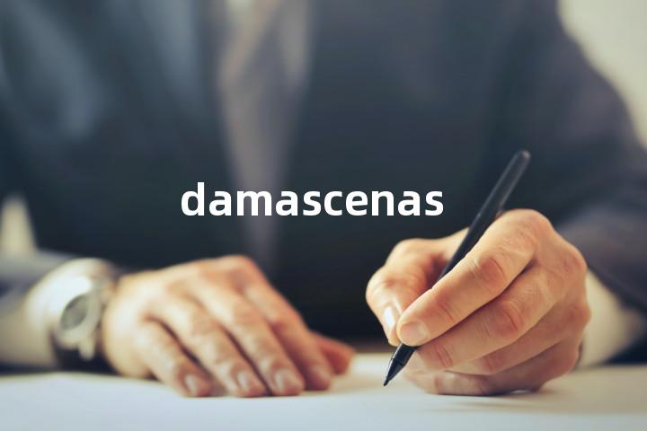 damascenas单词图解，单词释义场景配图