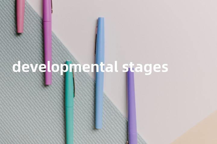 developmental stages单词图解，单词释义场景配图