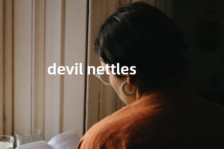 devil nettles单词图解，单词释义场景配图